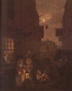 unknow artist, malning w hogarth